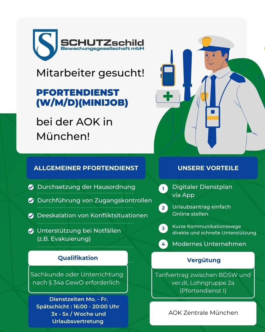 #Sicherheitskraft #Pfortendienst #Minijob #Sicherheitsdienst #Karriere #Sicherheit #Bewerbung #Zugangskontrolle #Hausordnung #Teamwork #Digitalisierung #Berufschance #Sicherheitsjobs #Sicherheitsmitarbeiter